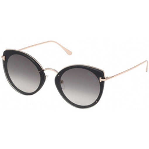 Picture of TOM FORD Jess Grey Gradient Cat Eye Ladies Sunglasses