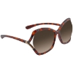 Picture of TOM FORD Astrid Gradient Roviex Butterfly Ladies Sunglasses