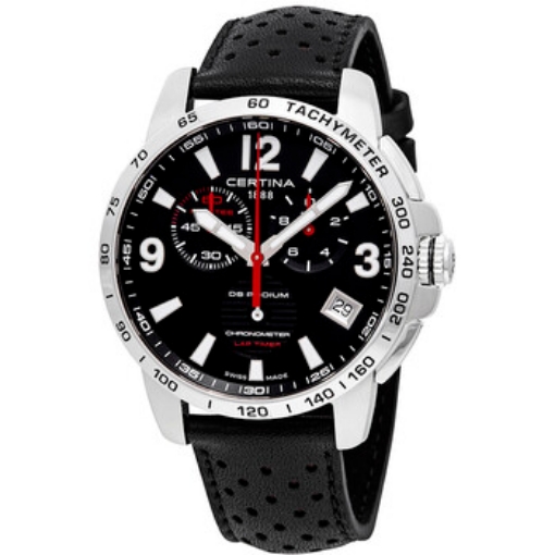 Picture of CERTINA DS Podium Chronograph Lap Timer Black Dial Men's Watch