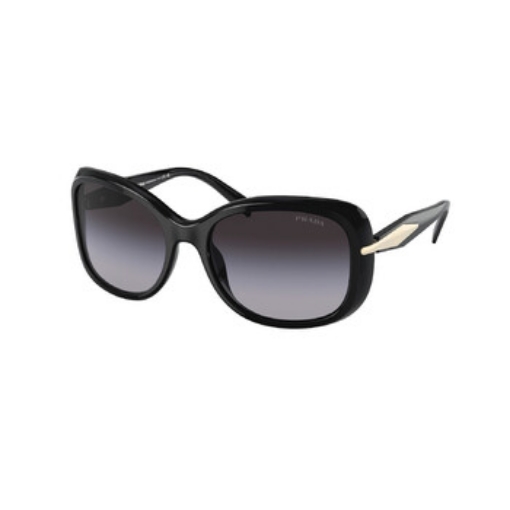 Picture of PRADA Grey Gradient Butterfly Ladies Sunglasses