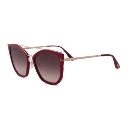 Picture of TOM FORD Dahlia Brown Gradient Butterfly Ladies Sunglasses