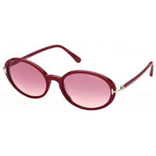 Picture of TOM FORD Raquel Pink Oval Ladies Sunglasses