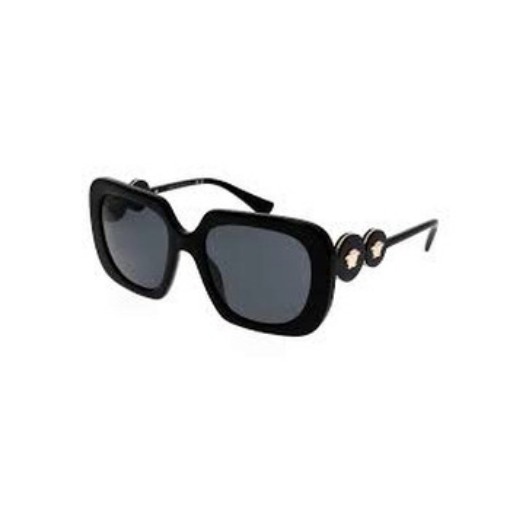 Picture of VERSACE Dark Grey Square Ladies Sunglasses