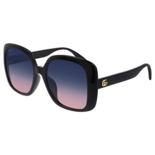 Picture of GUCCI Blue Ladies Sunglasses GG0714SA-002 56