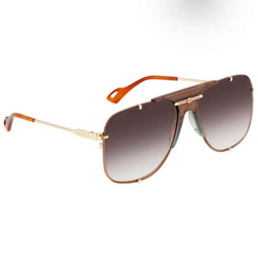 Picture of GUCCI Brown Gradient Pilot Ladies Sunglasses