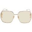 Picture of GUCCI Yellow Oversized Ladies Sunglasses