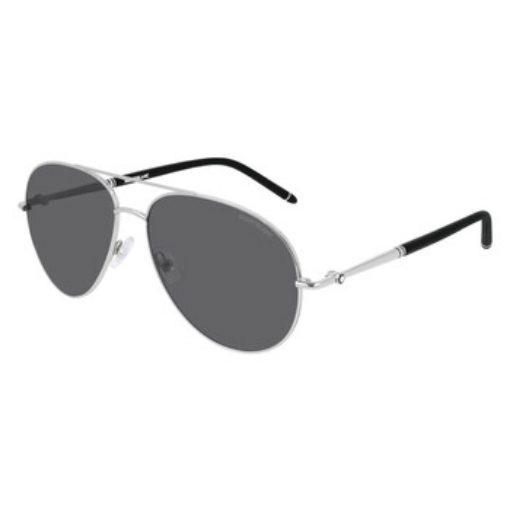 Picture of MONTBLANC Grey Pilot Men's Sunglasses