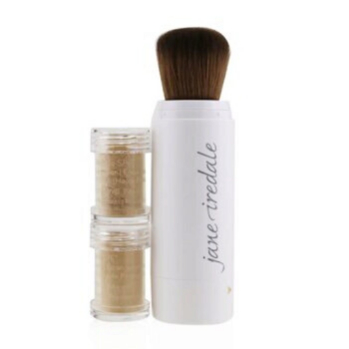 Picture of JANE IREDALE Ladies Powder Me Refillable Brush (1x Brush, 2x Refills) Golden Makeup