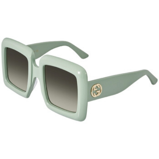 Picture of GUCCI Grey Gradient Square Ladies Sunglasses