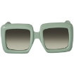 Picture of GUCCI Grey Gradient Square Ladies Sunglasses