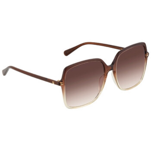 Picture of GUCCI Purple Gradient Square Ladies Sunglasses