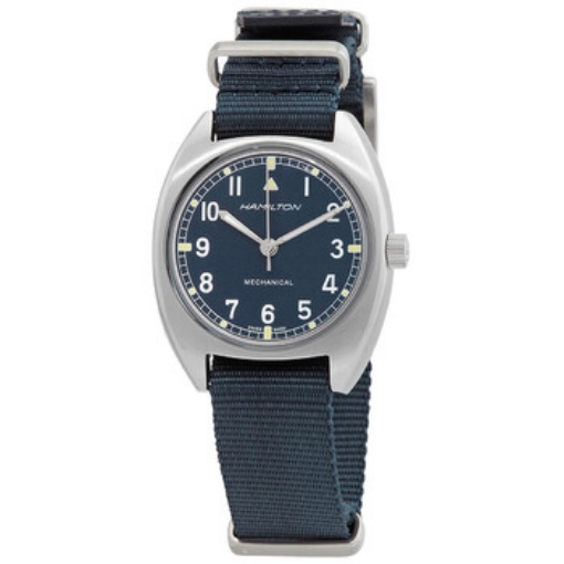 Picture of HAMILTON Khaki Aviation Pilot Pioneer Hand Wind Blue Dial Men's Watch