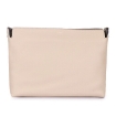 Picture of BURBERRY Limestone / Yellow Marias Bicolor Large Leather Clutch