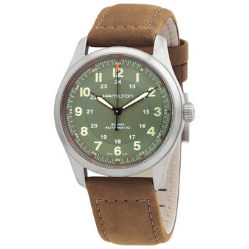 Picture of HAMILTON Khaki Field Automatic Green Dial Unisex Watch