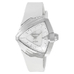 Picture of HAMILTON Ventura Silver Dial White Rubber Ladies Watch