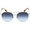 Picture of BURBERRY Gloucester Blue Gradient Pilot Ladies Sunglasses