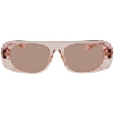 Picture of BURBERRY Light Pink Shield Ladies Sunglasses