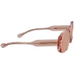 Picture of BURBERRY Light Pink Shield Ladies Sunglasses