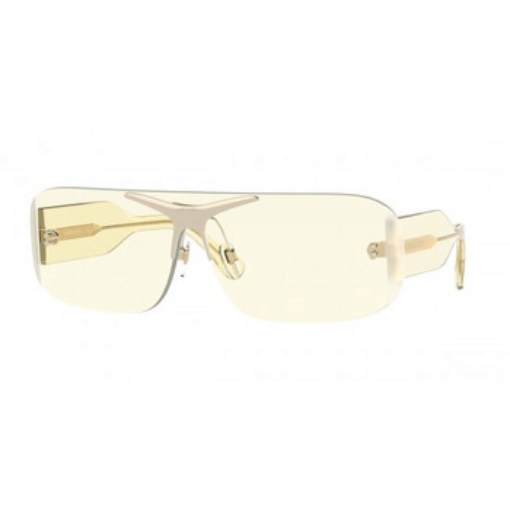 Picture of BURBERRY Yellow Rectangular Ladies Sunglasses