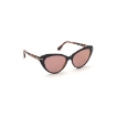 Picture of TOM FORD Harlow Violet Cat Eye Ladies Sunglasses