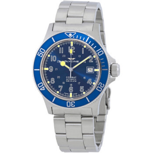 Picture of GLYCINE Combat Sub Automatic Blue Dial Men's Watch