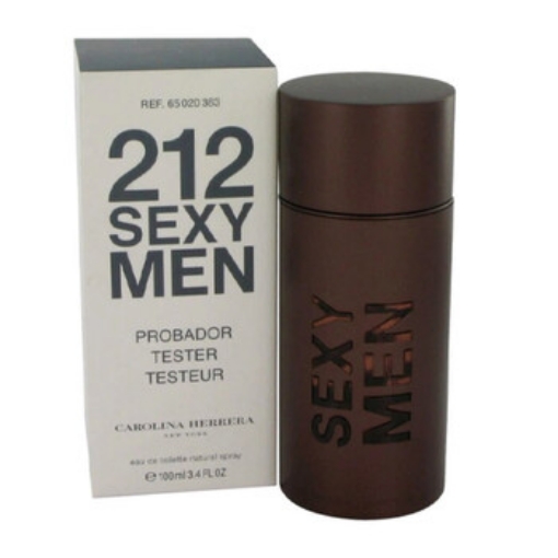 Picture of CAROLINA HERRERA Men's 212 Sexy EDT Spray 3.38 oz (Tester) Fragrances