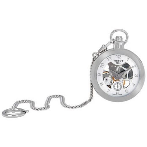 Picture of TISSOT Skeleton Dial Hand Wound Pocket Watch