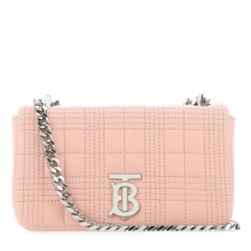 Picture of BURBERRY Ladies Blush Pink Lola Mini Quilted Lambskin Bag