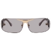 Picture of BURBERRY Grey Rectangular Ladies Sunglasses