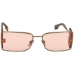 Picture of BURBERRY Light Pink Rectangular Ladies Sunglasses