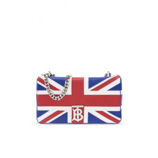 Picture of BURBERRY Small Flag Intarsia Lola Bag