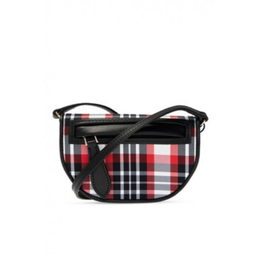 Picture of BURBERRY Olympia Micro Tartan Crossbody Bag in Bright Red Check
