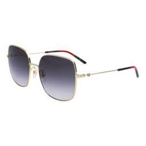 Picture of GUCCI Grey Gradient Square Ladies Sunglasses