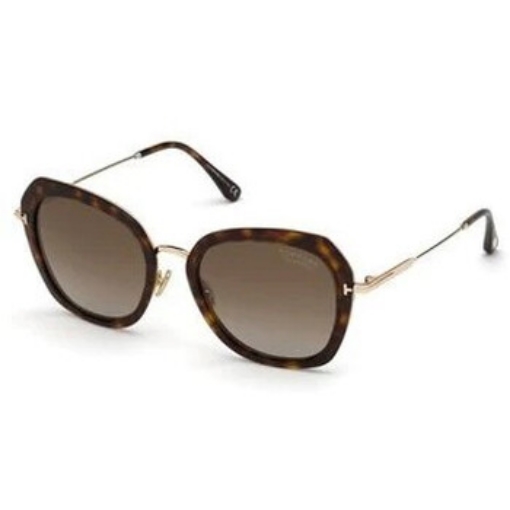 Picture of TOM FORD Kenyan Polarized Brown Butterfly Ladies Sunglasses