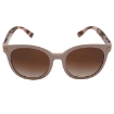 Picture of VALENTINO GARAVANI Brown gradient Round Ladies Sunglasses