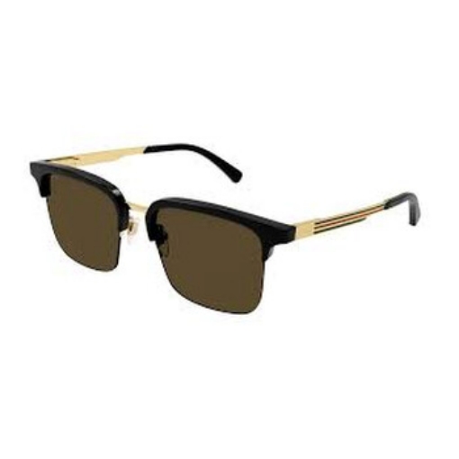 Picture of GUCCI Brown Rectangular Men's Sunglasses