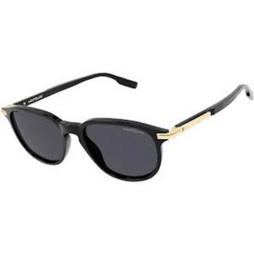 Picture of MONTBLANC Grey Oval Men's Sunglasses