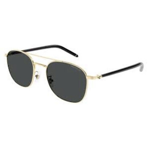 Picture of MONTBLANC Grey Pilot Men's Sunglasses