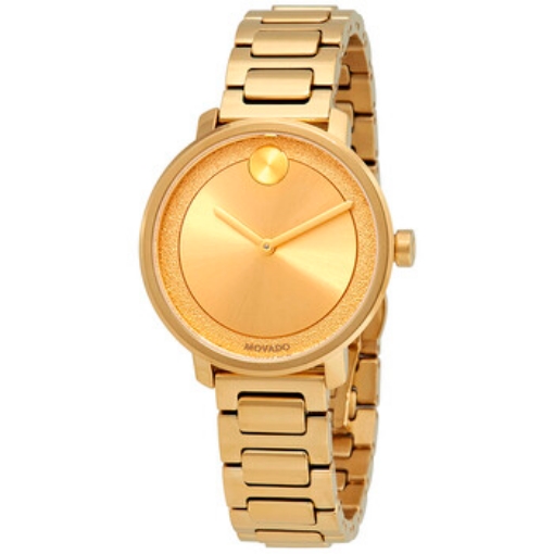 Picture of MOVADO Open Box - Bold Rale Gold Dial Pale Gold-tone Ladies Watch