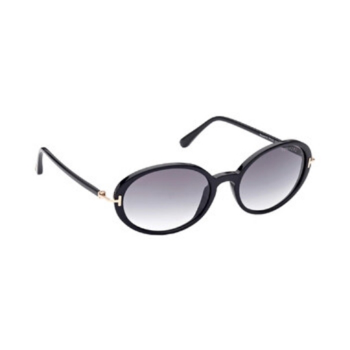 Picture of TOM FORD Raquel Smoke Gradient Oval Ladies Sunglasses