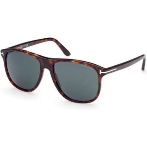 Picture of TOM FORD Joni Blue Square Men's Sunglasses