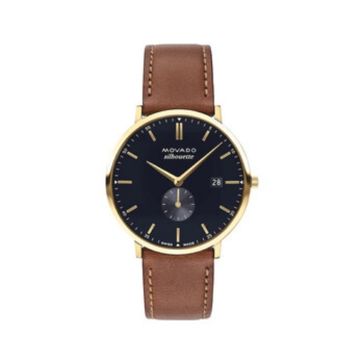 Picture of MOVADO Heritage Quartz Navy Unisex Watch