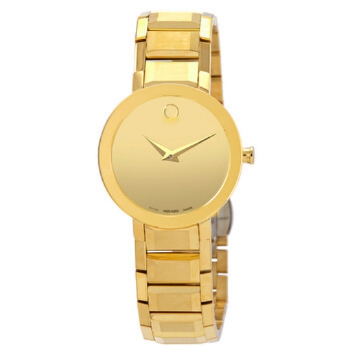 Picture of MOVADO Sapphire Quartz Yellow Mirror Dial Ladies Watch