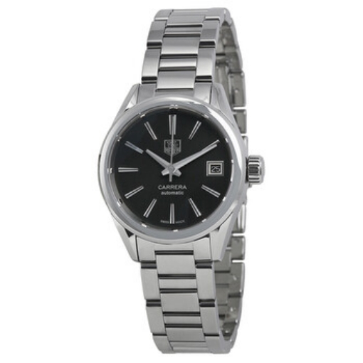 Picture of TAG HEUER Carrera Automatic Black Dial Ladies Watch