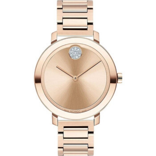 Picture of MOVADO Bold Evolution Quartz Rose Gold Dial Ladies Watch