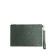 Picture of BURBERRY Men's Dark Pine Green Monogram Print Clutch Bag