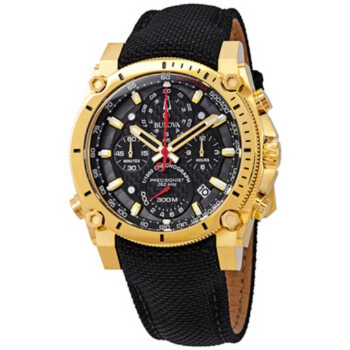 Picture of BULOVA Precisionist Chronograph Quartz Black Dial Men's Watch