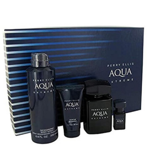 Picture of PERRY ELLIS Men's Aqua Extreme Gift Set Fragrances 844061011670