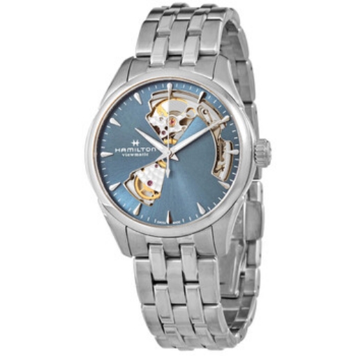 Picture of HAMILTON Jazzmaster Open Heart Automatic Blue Dial Ladies Watch