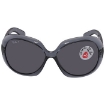 Picture of RAY-BAN Jackie Ohh II Transparent Grey Butterfly Ladies Sunglasses